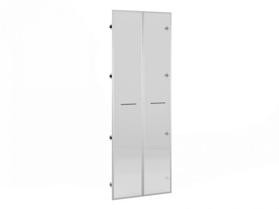 Large Glass Door Set in Aluminum Profile, Art. MP414