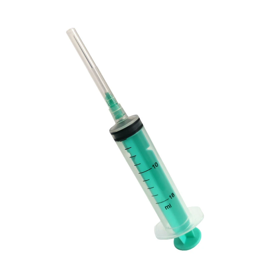 18 ml Sterile Single-Use Injection Syringe with Luer Lock Tip