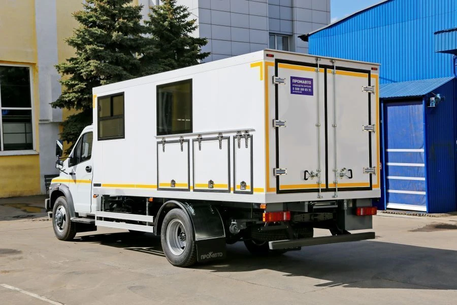 Diesel Truck with Model 47951F-3 on GAZ-C41R13 Base