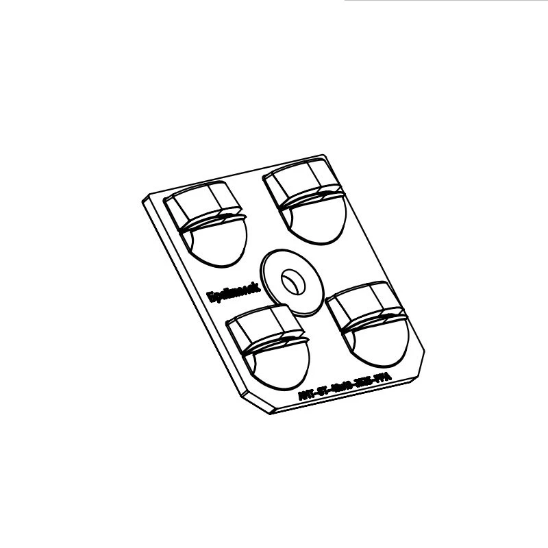 عدسة LED لمصابيح AMT-ST-40x40-3535-PFA