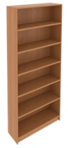 رف أحادي الجانب مع جدار خلفي صلب 900x300x1950 مم