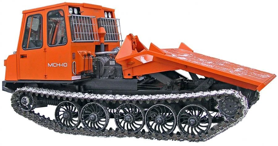 Industrial Tractor MSN-10 (YAMZ-236M2) for Off-Road Applications