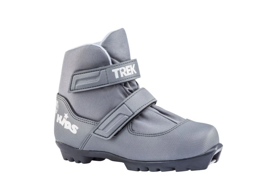 بوتات تزلج للأطفال TREK Kids4 معدني (شعار فضي) مقاس S