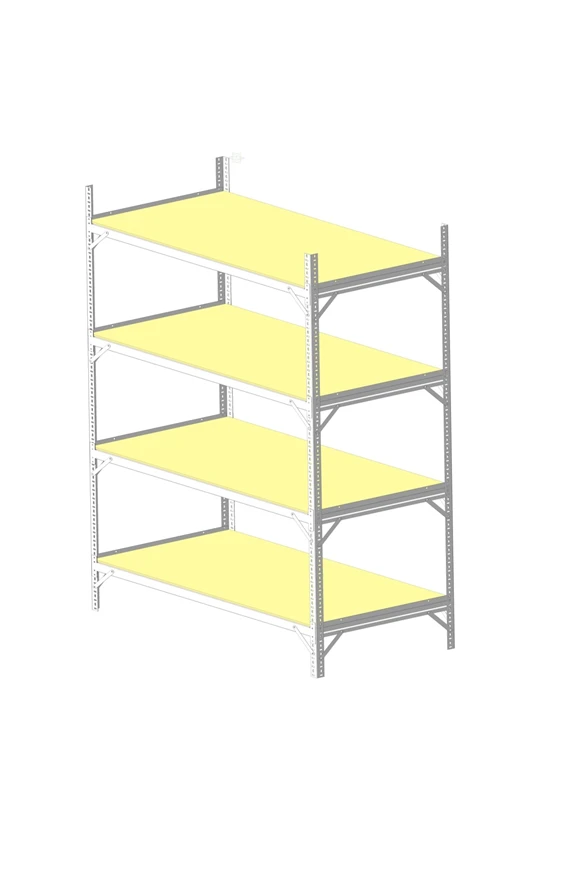 ST-300 Storage Rack 2000x1525x508 (Plywood Shelf)