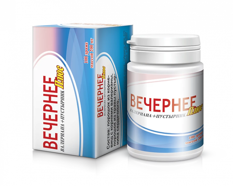 Evening Plus Valerian + Motherwort (100 Capsules)