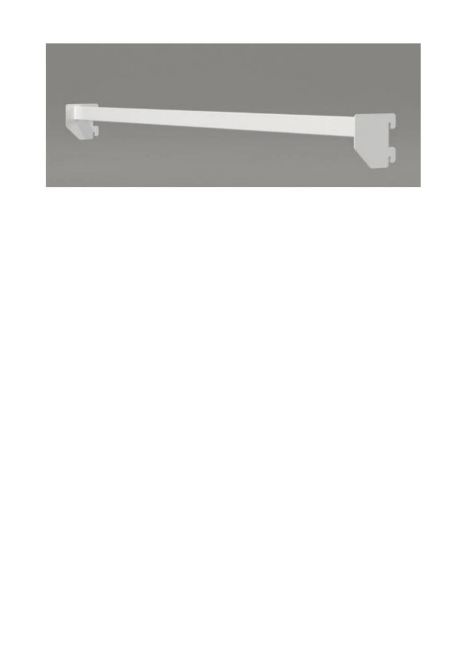 Display Bar for Retail Shelving - 30x15x329 to 40x20x1324