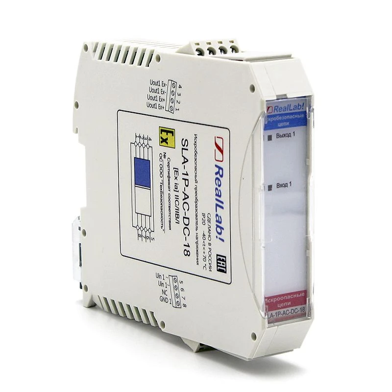 مصدر الطاقة الأحادي القناة المقاوم للشرر SLA-1P-AC-DC-18