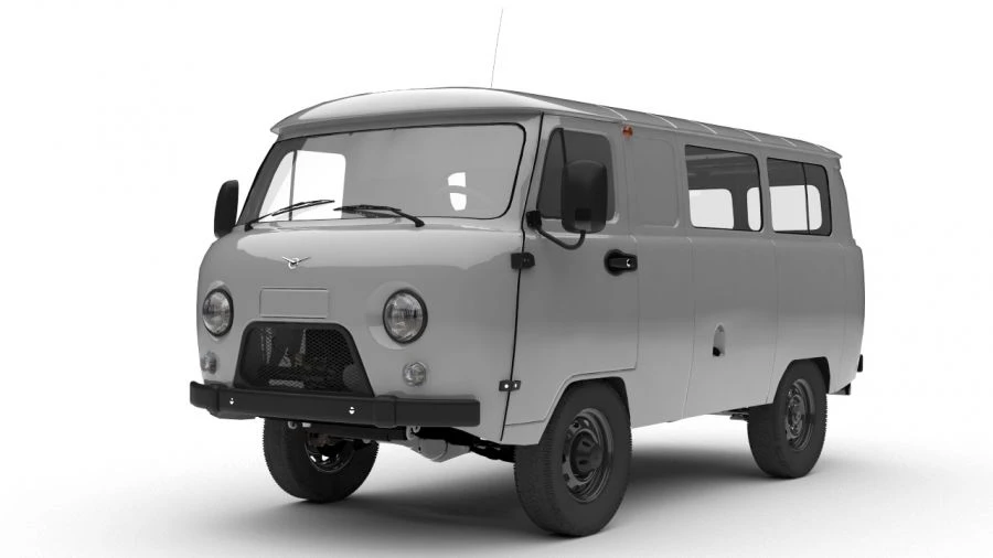 شاحنة UAZ SGR 374195-122-05 المغلقة