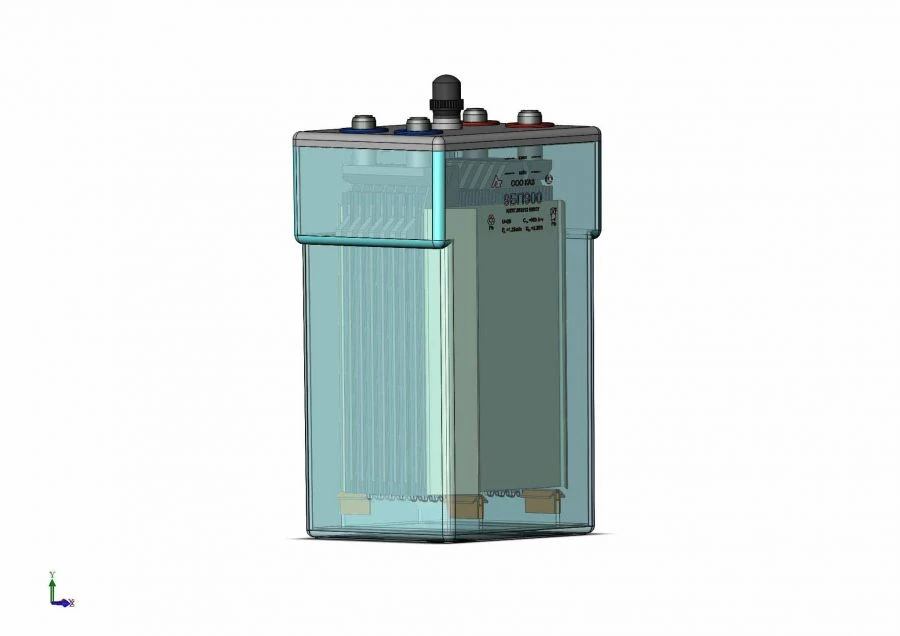 بطارية رصاصية ثابتة 9BП900 (9GroE900)