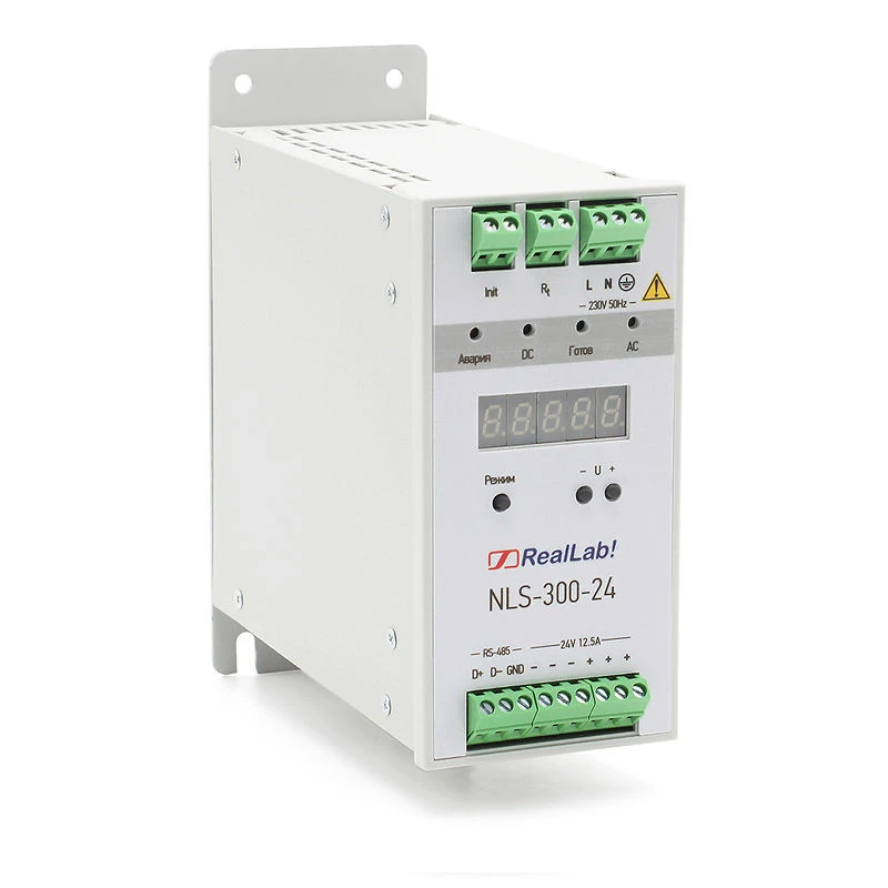 مصدر طاقة ذكي مع واجهة RS-485 NLS-300-24
