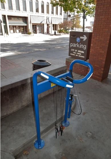 Bicycle Service Station with Comprehensive Repair Tools
