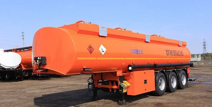 Fuel Tank Semi-Trailer PTC NEFAZ 96931-07 with Pump Unit