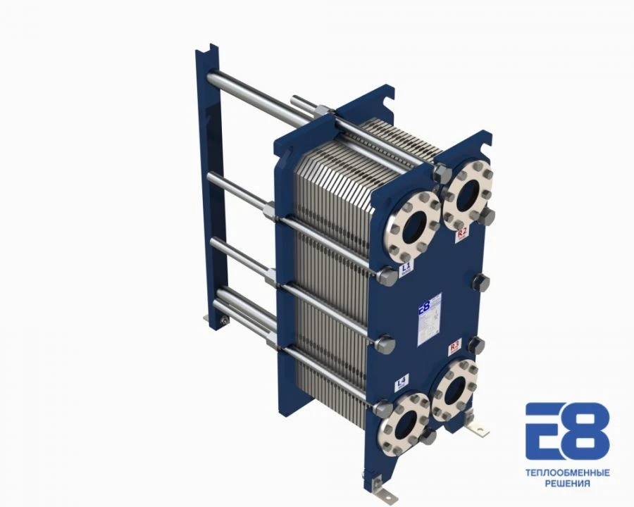 مبادل حراري صفيحي E8-X-100 - موثوق وفعال