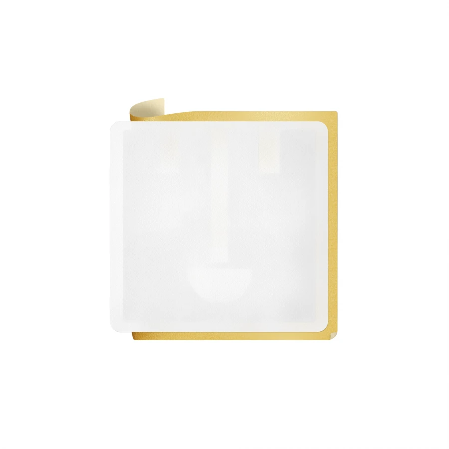 ملصقات ISBC® UHF 50x50 للأشياء غير المعدنية، لاصق UCODE