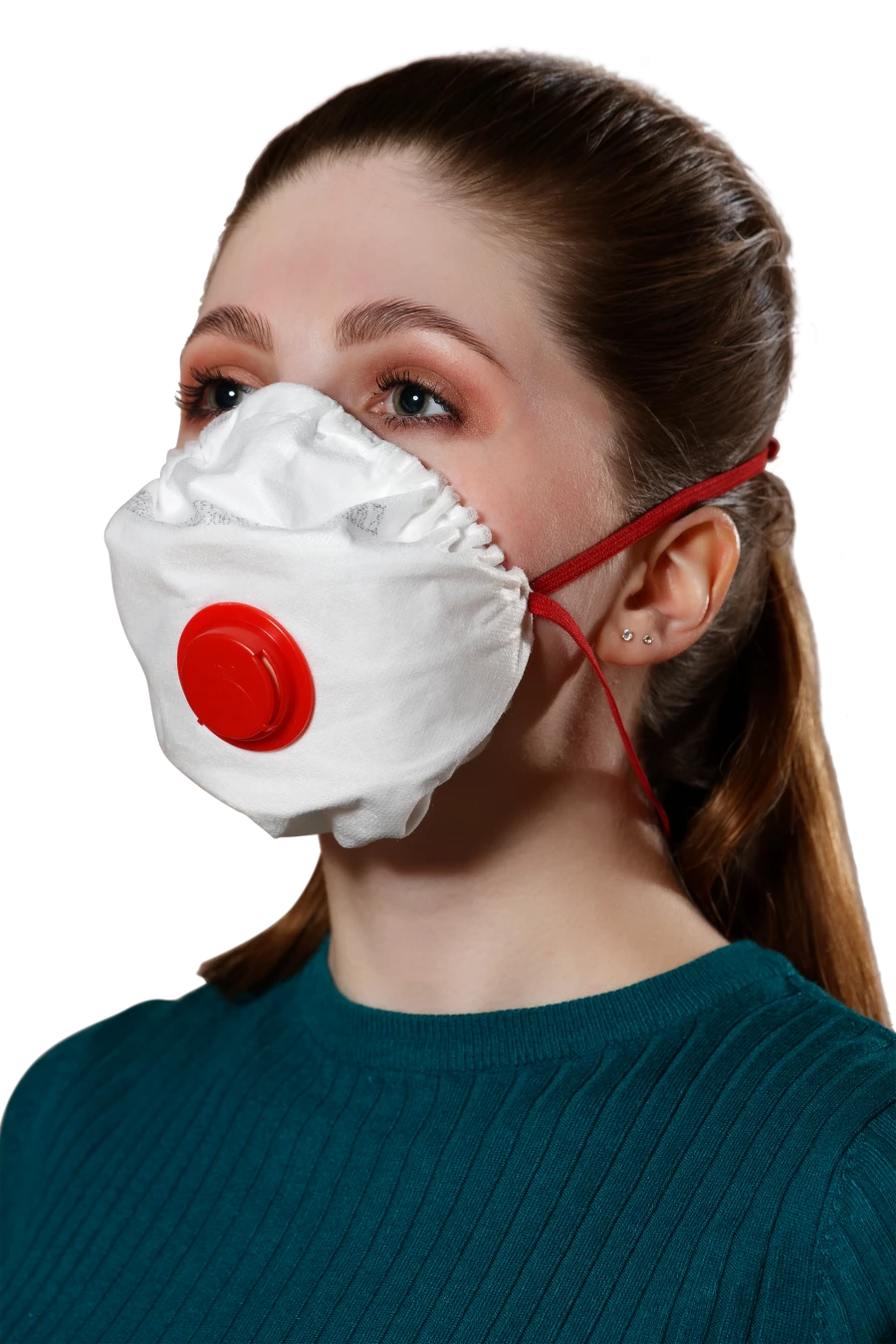 Filtering Half Mask for Aerosol Protection with Additional Vapor and Gas Protection "Respirator Lepestok - 200A SB Class" FFP3