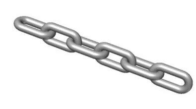سلسلة حلقة مستديرة مقاومة للاهتراء العالي 30x105 لمصاعد، النموذج 962-58.4249