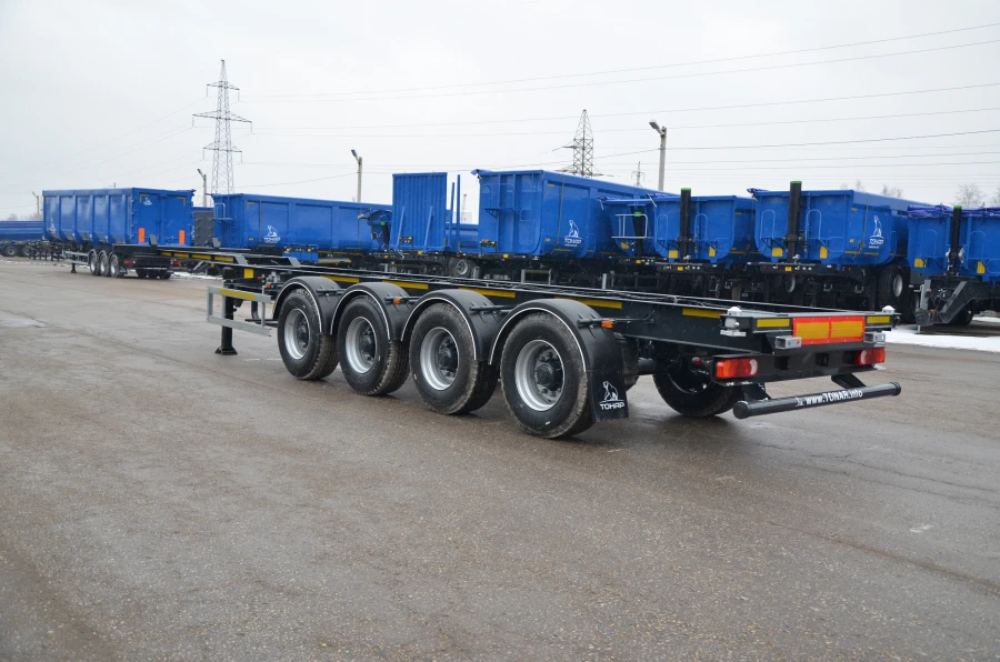 Container Semi-Trailer TONAR Model 9989 for ISO 668 Transport