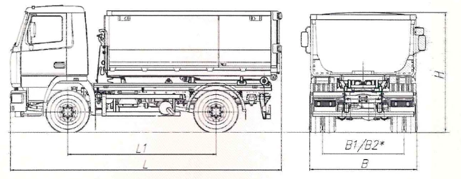 آلة التحميل الذاتي متعددة الرفع موديل MK-3561-01
