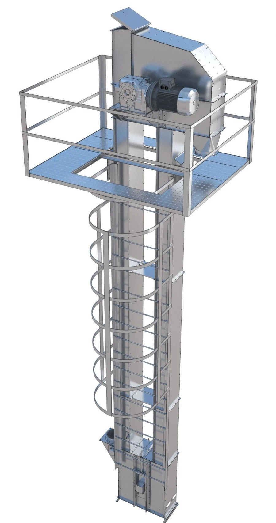 Bucket Elevator for Grain Transport, Type E, NB