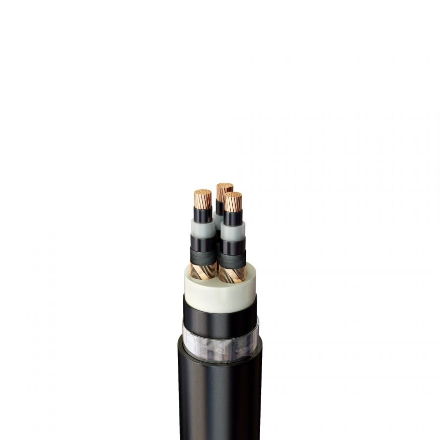 كابل طاقة مع عزل XLPE، نحاسي، مدرع في PVC، PvBVng(A)-LS