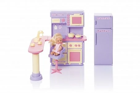 Little Princess Kitchen Set (Soft Lavender)