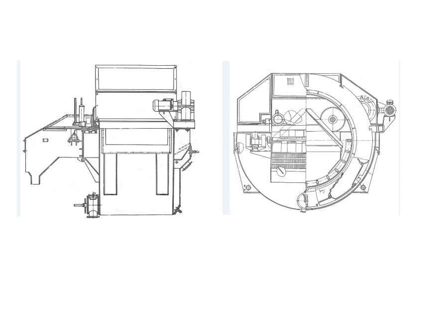 Wheel Separator for Coal and Shale Enrichment in Heavy Medium SKVP20K
