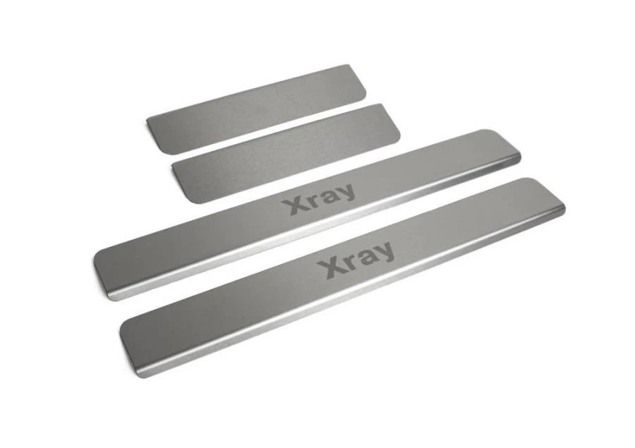 أغطية عتبات RIVAL لسيارة لادا XRAY/XRAY CROSS 2016-2018 (4 قطع)