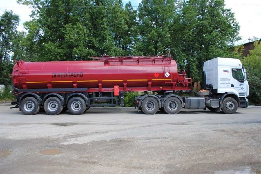 PPC-26 TAC 96006 Semi-Trailer Tank for Fuel Transport