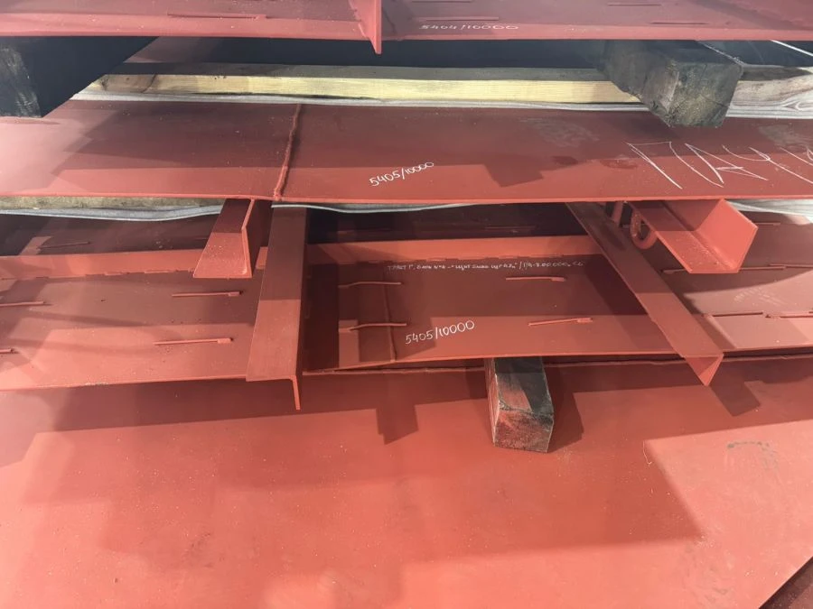 Ducts from Bunker KSH to EF - Tract "G" with Supports and Hangers