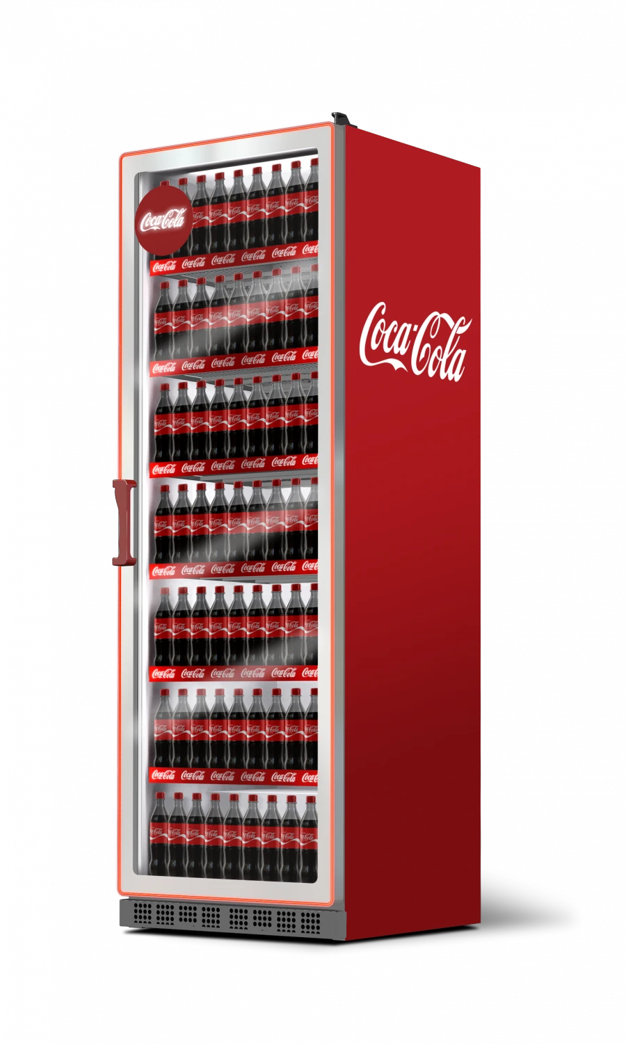 Ice Display Showcase for Beverages and Food, Model ICOOL2-800 [R290] C