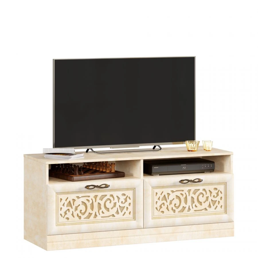 ألكسندريا LD 618080.000 طاولة تلفاز (جلد لنتو/روستيكا)