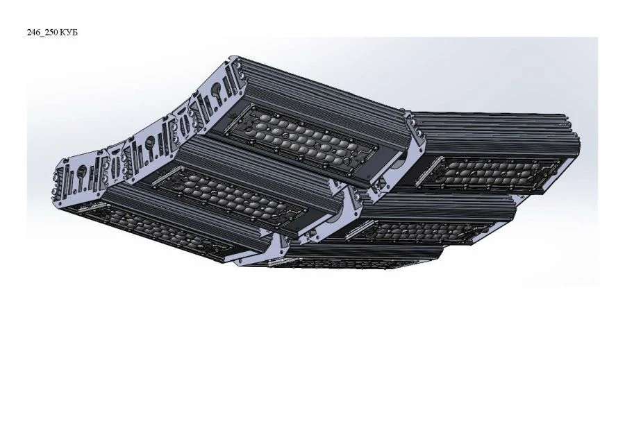 مصباح LED تصميم صناعي "MTM IoT" سلسلة كويبك 360 ستة وحدات اتصال من الأطراف - 2 قطعة - 15 درجة