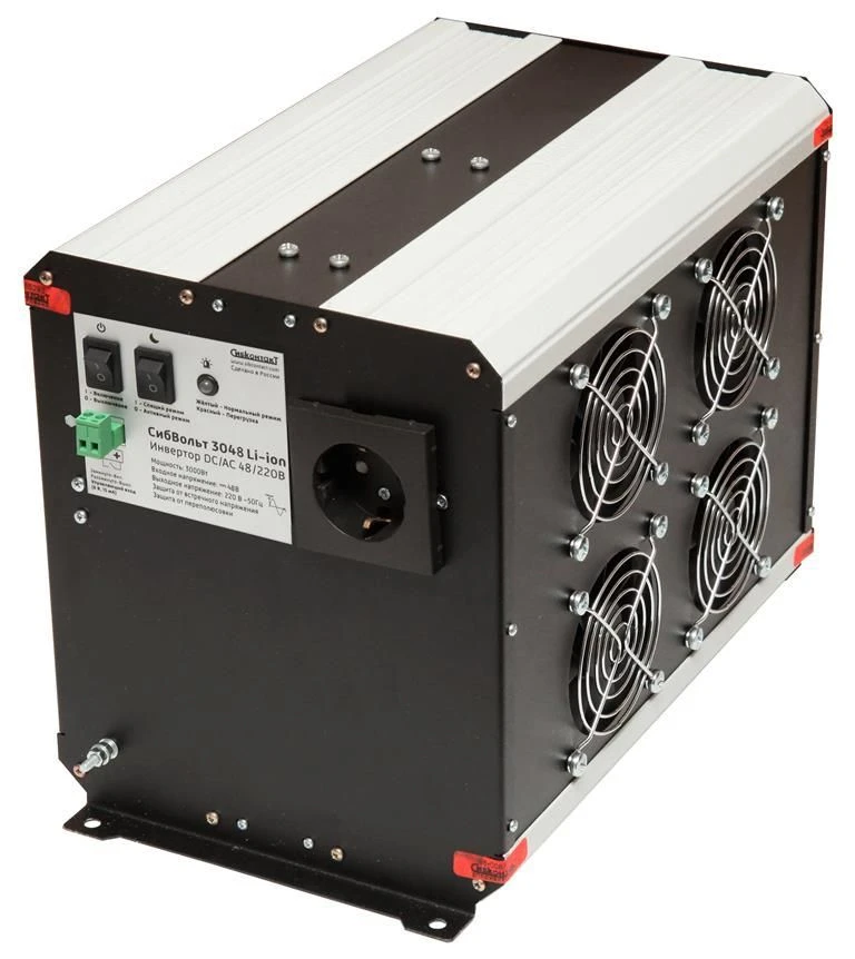 انفيرتر سيبفولت 3048 Li-ion محول جهد DC/AC 48/220 فولت 3000 وات