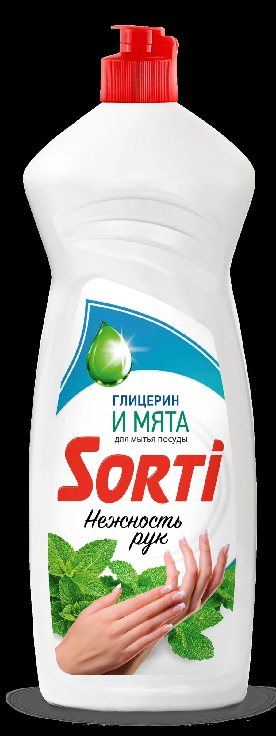 Dishwashing Liquid SORTI Gentle Hands with Glycerin and Mint