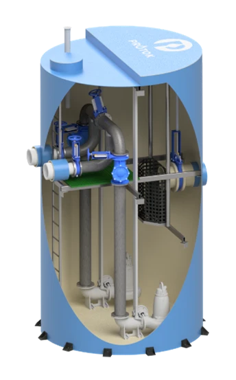 محطات ضخ المياه PROTOK لإدارة المياه بكفاءة