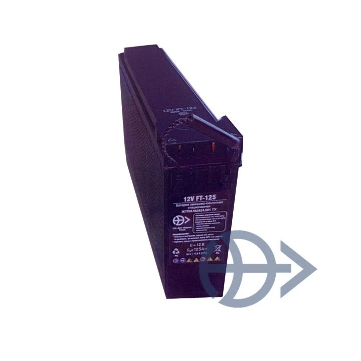 بطارية الرصاص الحمضية الثابتة الخالية من الصيانة AGM 12V FT-125