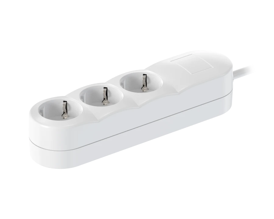 CADUCEUS ALING 3x16A Extension Cord 3.6kW 250V 10m White