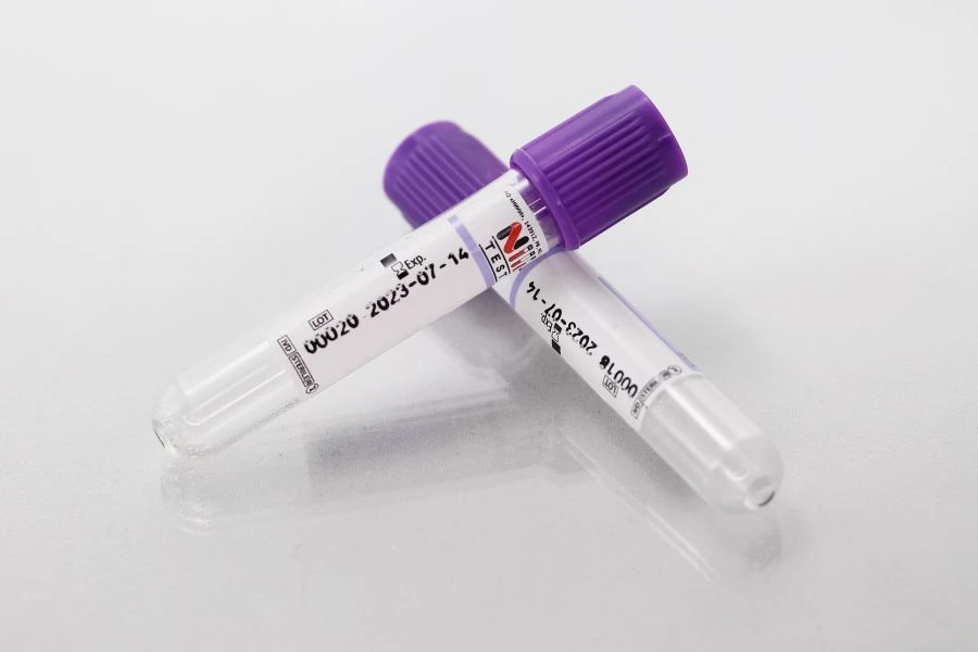 Sterile Vacuum Blood Collection Tube "NIII TEST" with K3EDTA, 16*100 mm, 8.0 ml