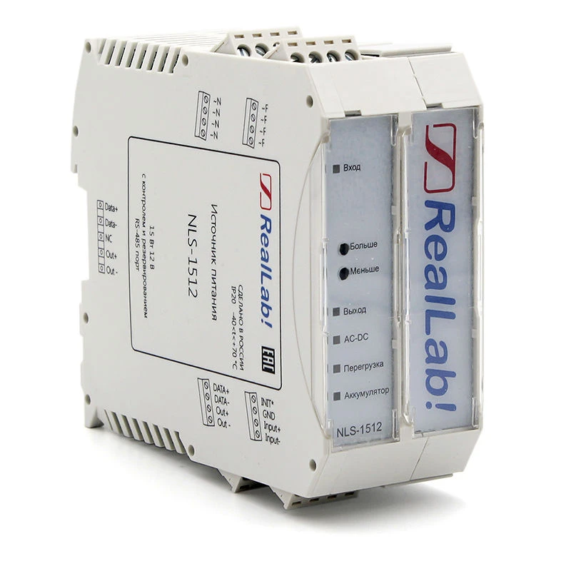مصدر طاقة ذكي مع واجهة RS-485 NLS-1512