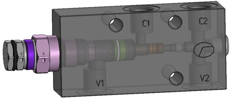 صمام الفرامل K1T35A038AKPV3VS