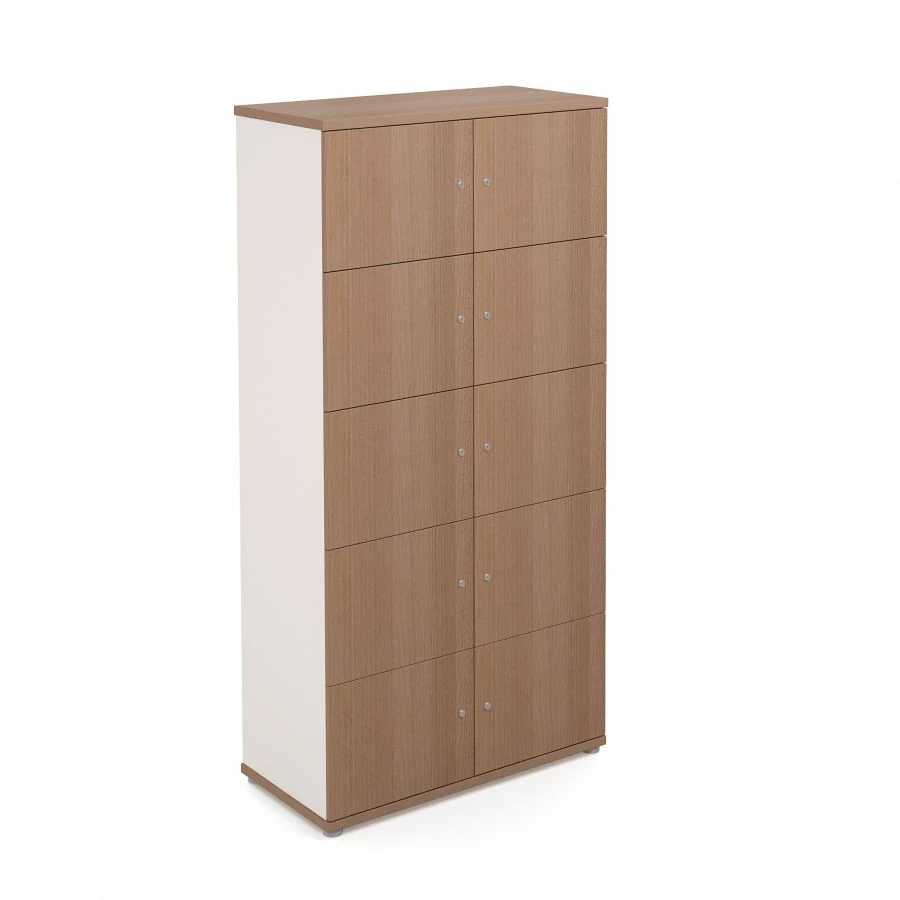 Wooden Office Cabinet with 10 Compartments, Art. 221/4