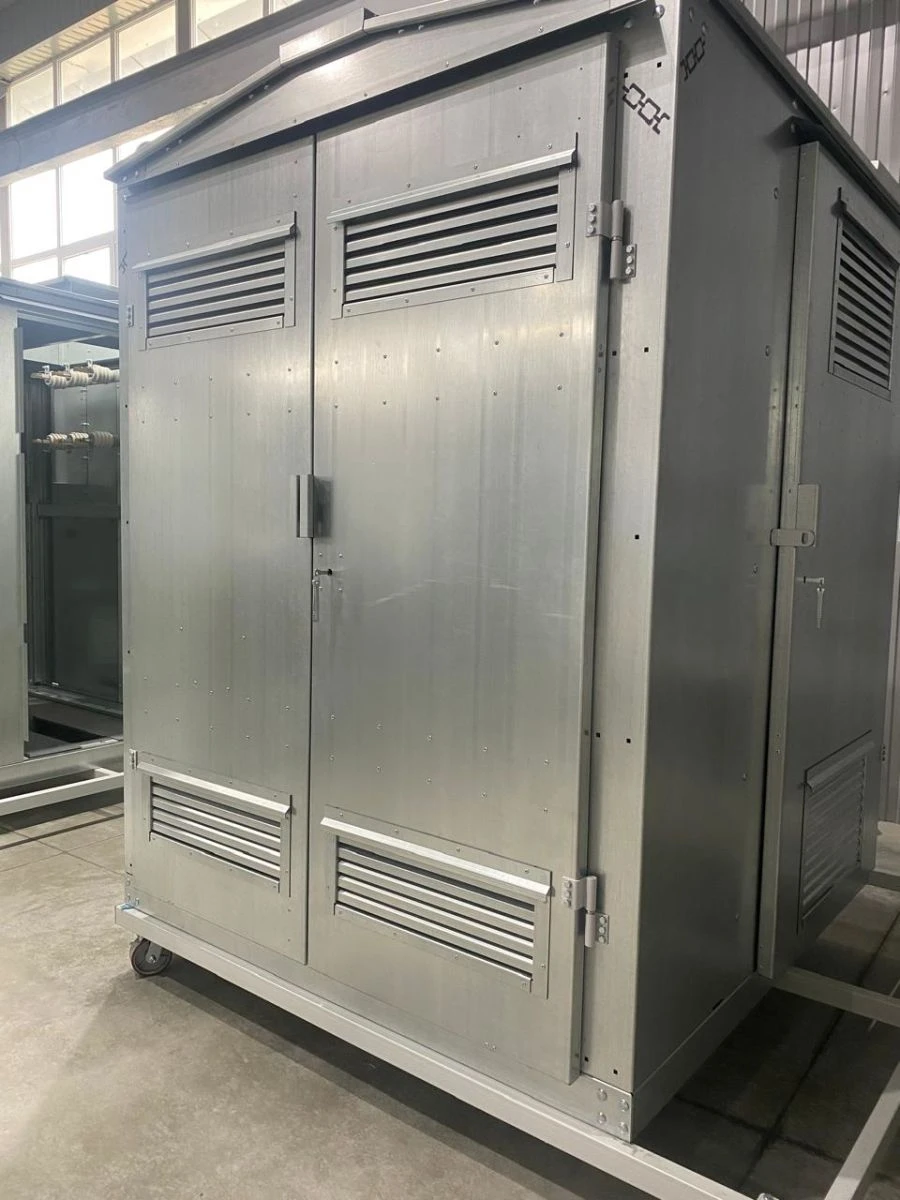 محطة تحويل كاملة بدون محول KTPN-VK-250/10/0.4-U1