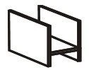 Stylish Computer Case Stand - Series "Style in KR