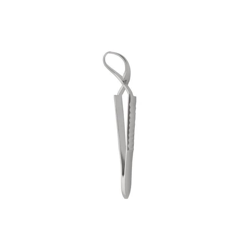 Curved Surgical Plate Clamp for Securing Surgical Drapes, 90mm - TZ-01-258-9