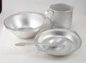 Small Aluminum Bowl 0.3L