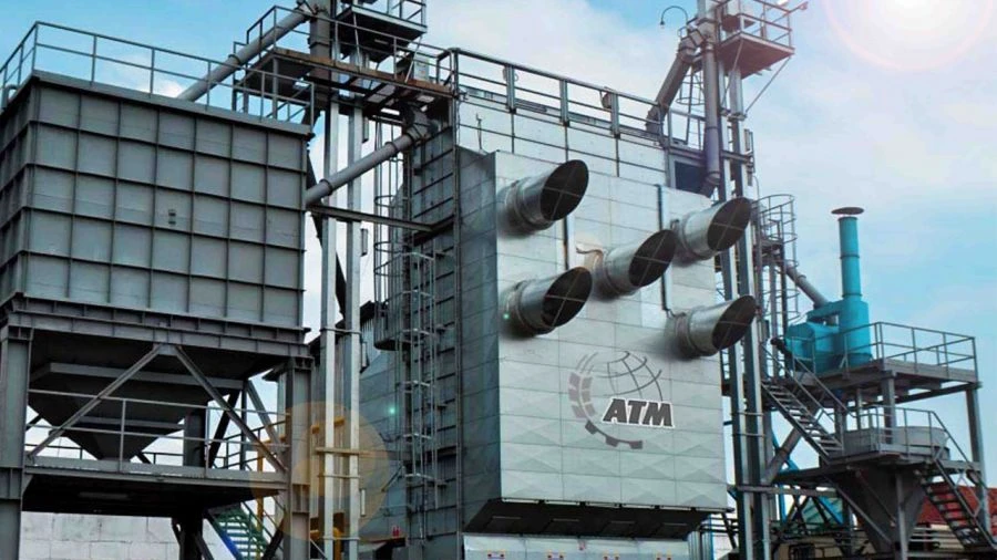 مجفف حبوب نموذج ATM-Sh للتجفيف الفعال والآمن