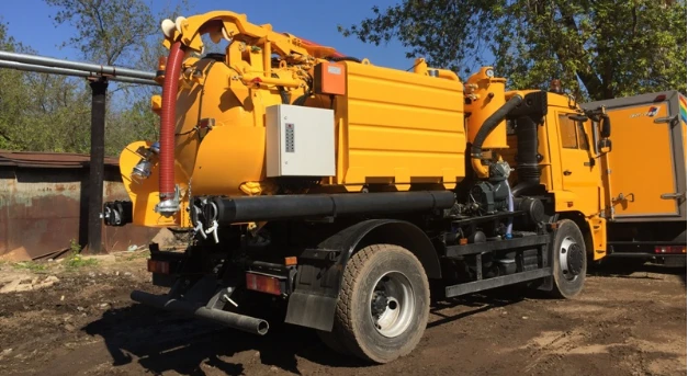 Special Sewage Cleaning Machine DKT-Start 130 (e5) on KAMAZ 43255-G5 Chassis