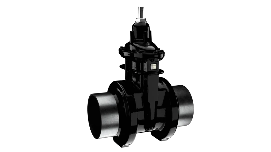 Rubber-Coated Wedge Valve for Gas Supply 31VCh24R