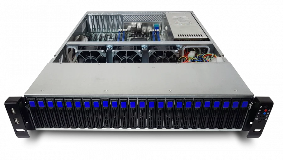 خادم UtiNet Corenetic RXXX-CPU-D-M-PSU-C-R