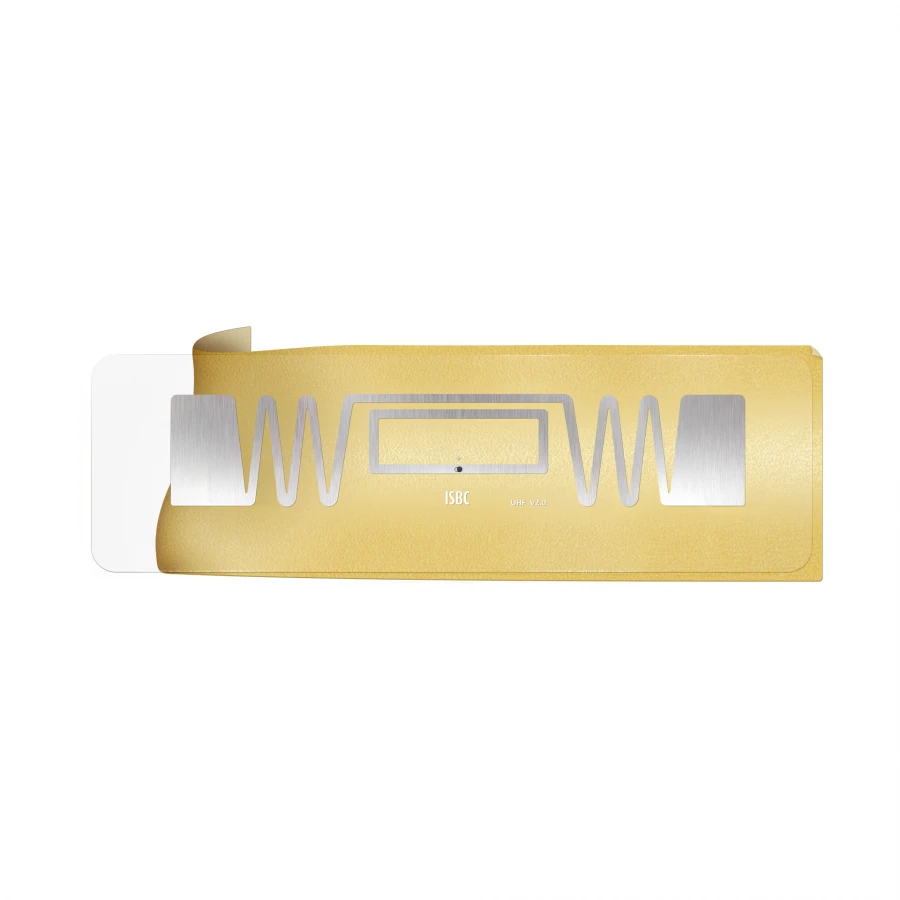 ملصقات ISBC® الشفافة UHF 87x27 مع لاصق كريستالي (70x13.7)